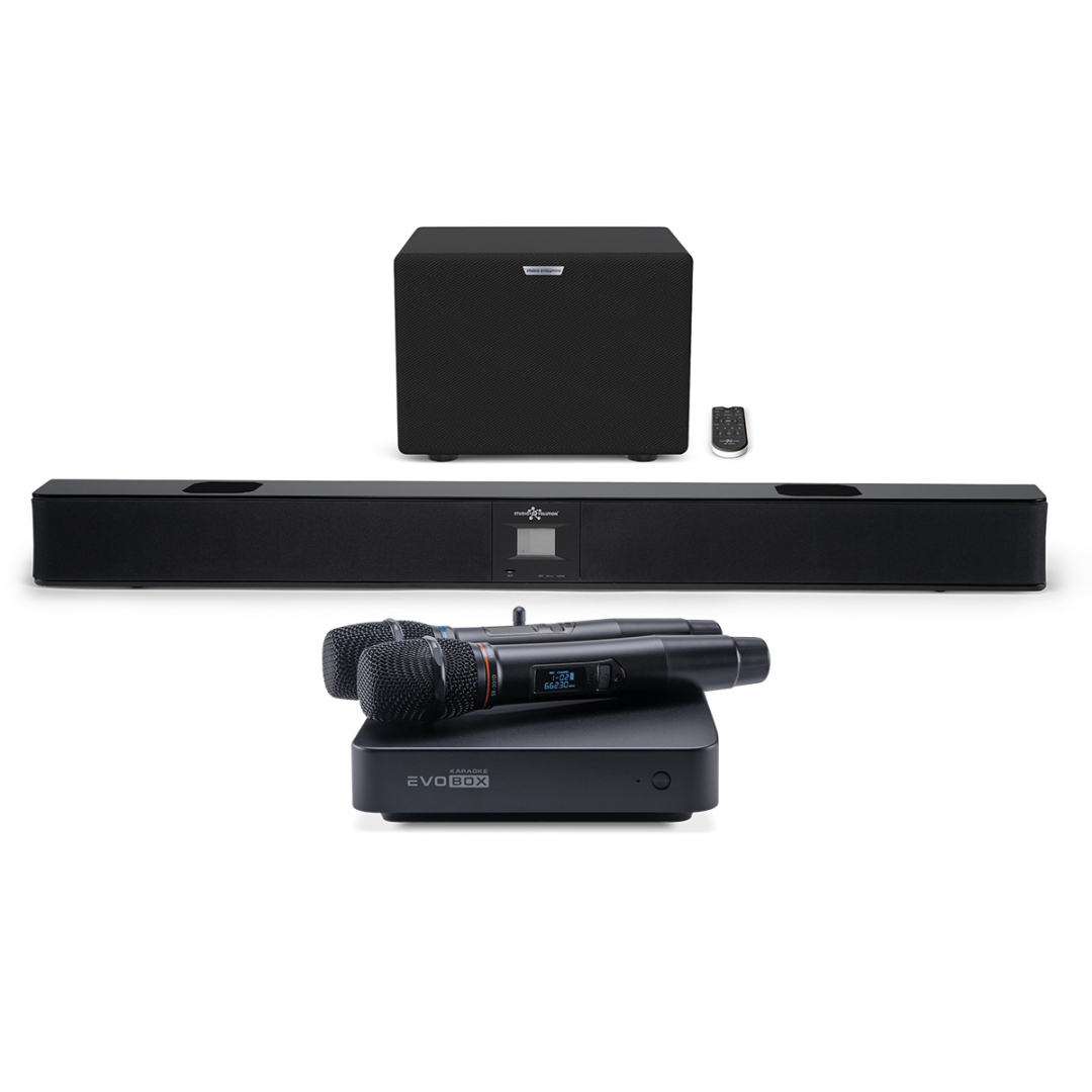 караоке-комплект EVOBOX Plus + EvoSound Bar (саундбар с караоке) в Башкортостане