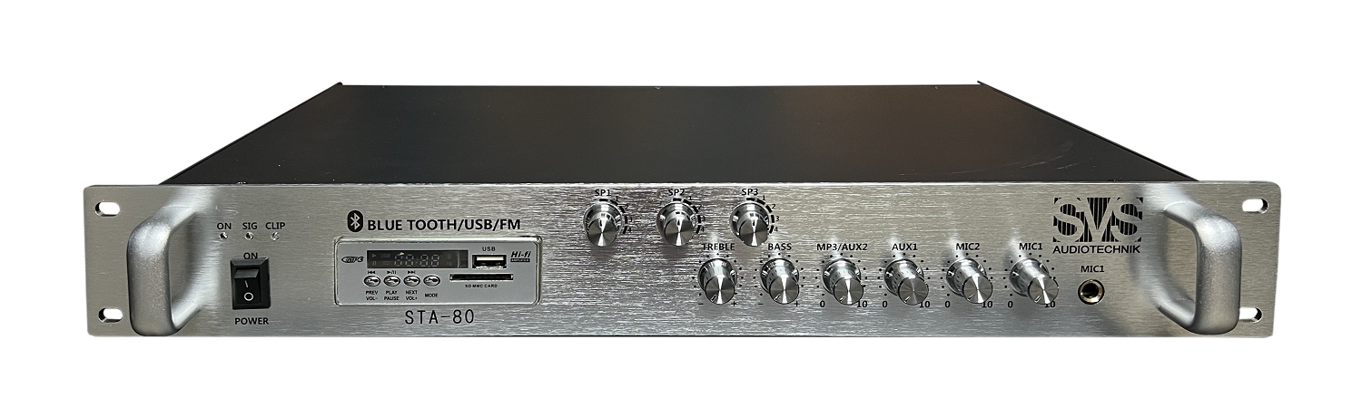 SVS Audiotechnik STA-80 Микшер-усилитель для систем Public Address в Башкортостане