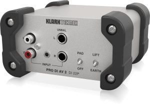 Klark Teknik DI 22P пассивный стерео директ-бокс в Башкортостане