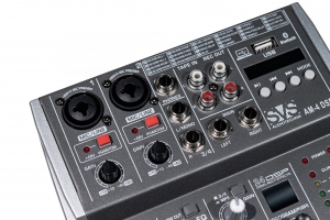 SVS Audiotechnik mixers AM-4 DSP Аналоговый микшерный пульт, 4-канала в Башкортостане